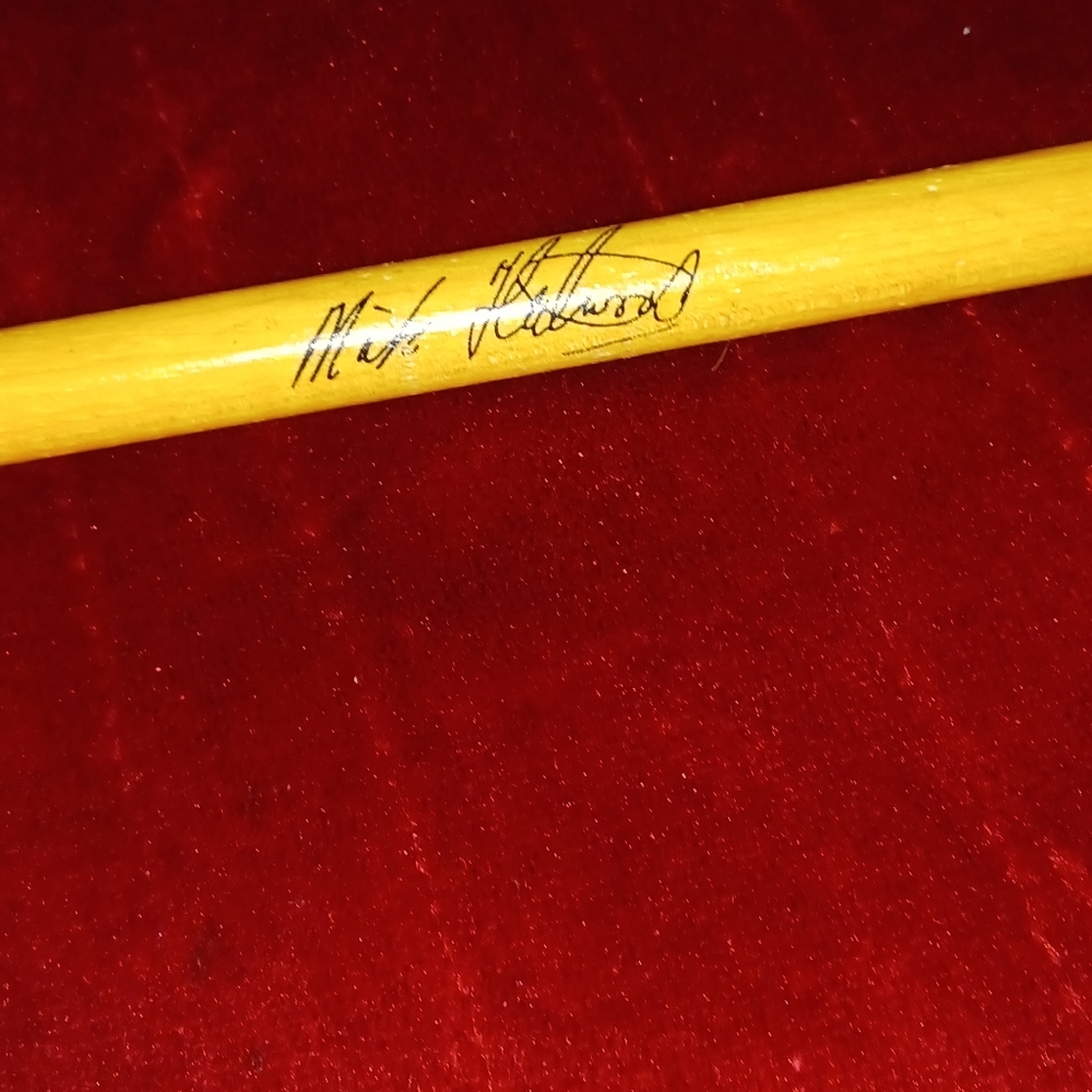 Signed Mick Fleetwood Drumstick